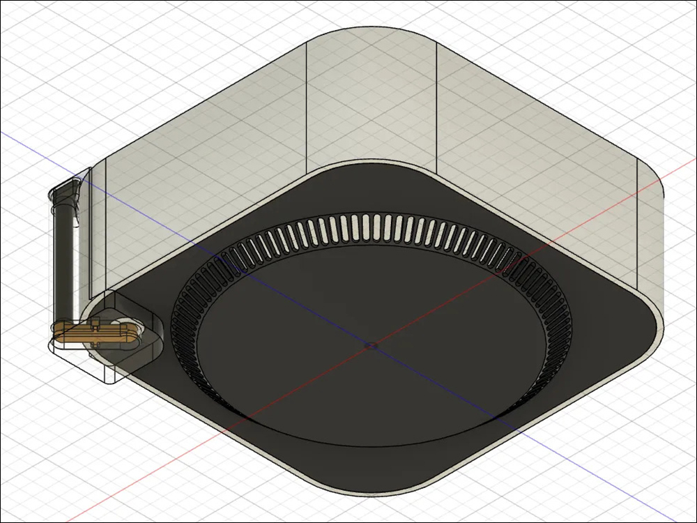 超可愛！M4 Mac mini 變身 Mac Mini PRO ，還有更多 3D 列印解決電源鍵在底部的設計方案 - 電腦王阿達