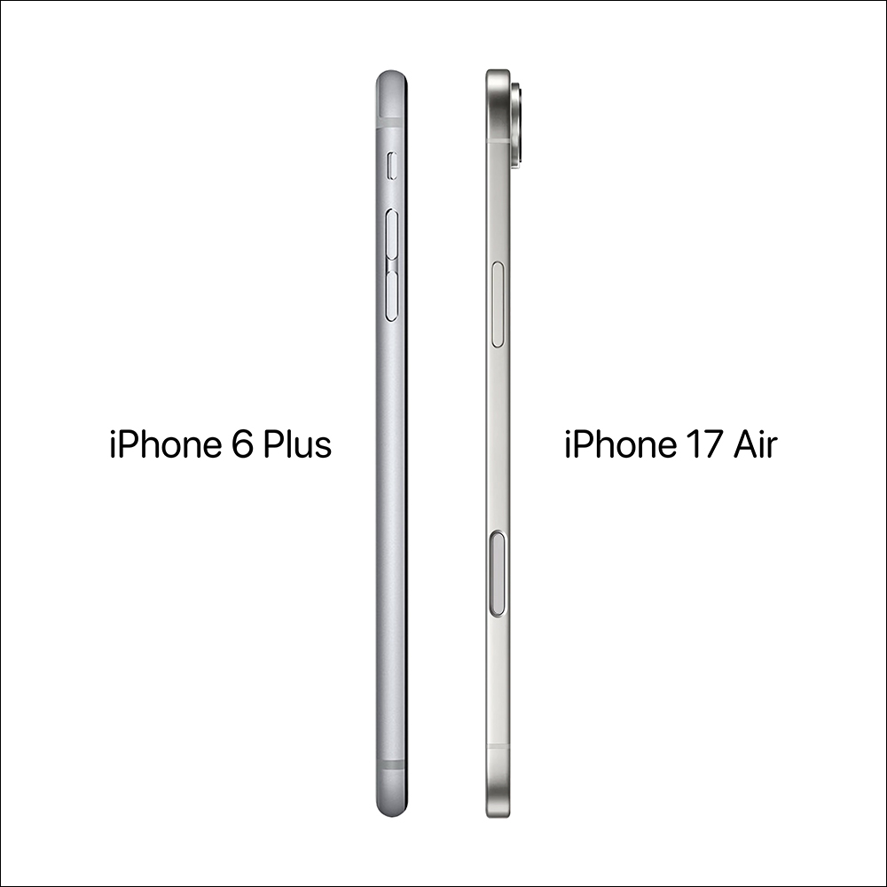 iPhone 17 Air 有望挑戰史上最薄 iPhone ！厚度傳聞僅 6mm - 電腦王阿達