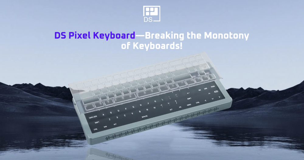 長得像機械鍵盤的觸控鍵盤 DS Pixel Keyboard，將帶給你傳統與數位的各種碰撞 - 電腦王阿達