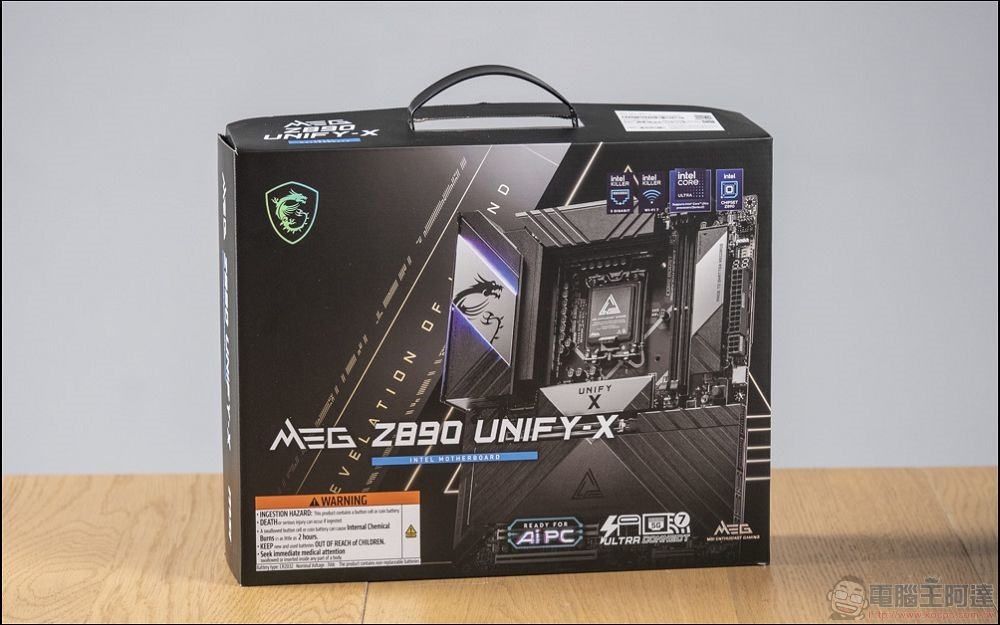 MSI MEG Z890 UNIFY-X 開箱 - 03