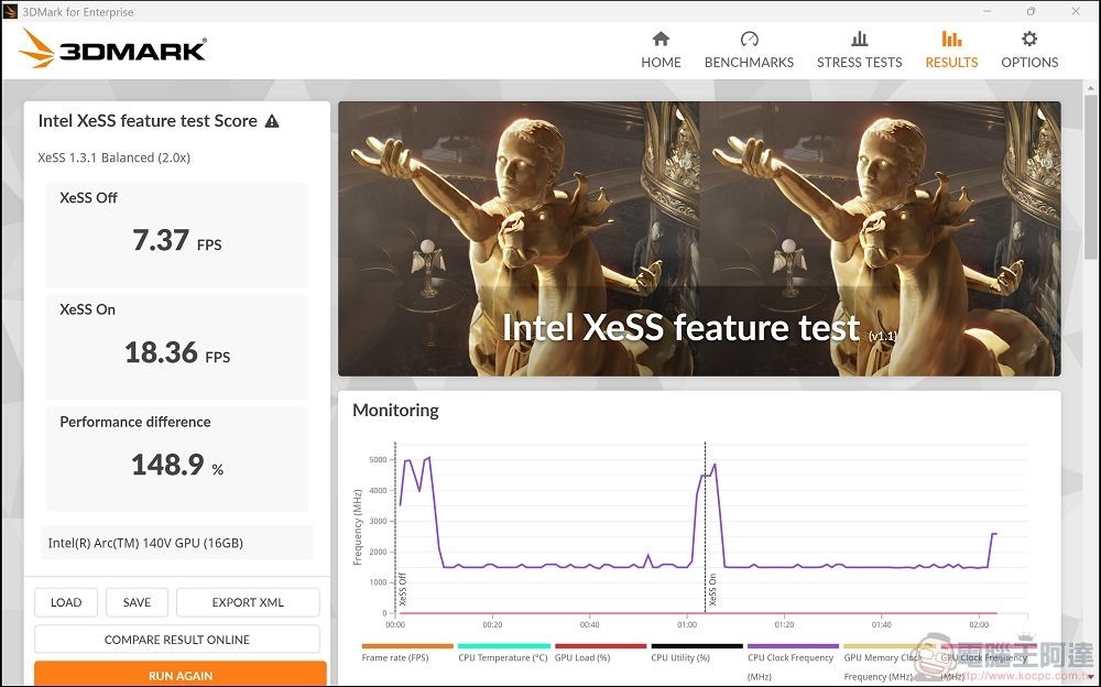 MSI Prestige 13 AI  Evo 效能 - 19