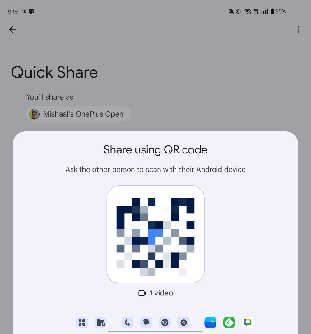 Android Quick Share 用 QR Code 就能快速分享檔案！這篇教你怎麼使用 - 電腦王阿達