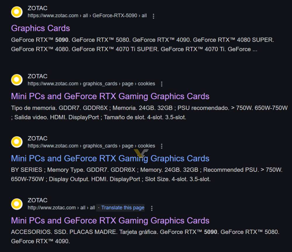 ZOTAC 又再度偷跑！官網已列出 RTX 50 系列顯卡，RTX 5090 記憶體確定變更大 - 電腦王阿達