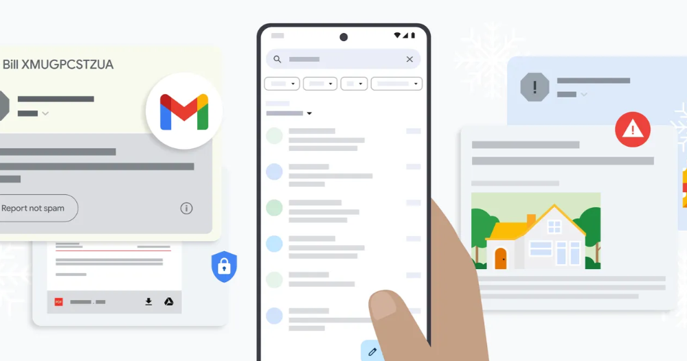 Gmail 導入新 AI 模型抓詐騙