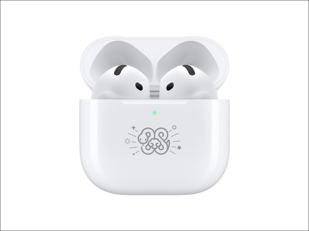 Apple 推出 AirPods 4 蛇年特別版，送給摯友的蛇年新春好禮 - 電腦王阿達