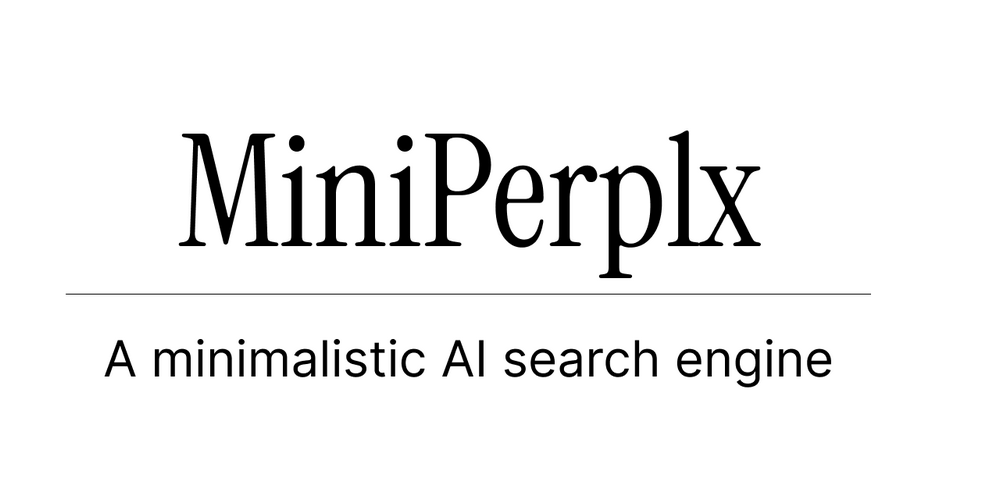 免費開源「MiniPerplx」AI搜尋引擎與 xAI 合作，可深入搜尋網路、學術內容、X 貼文及 YouTube 影片 - 電腦王阿達