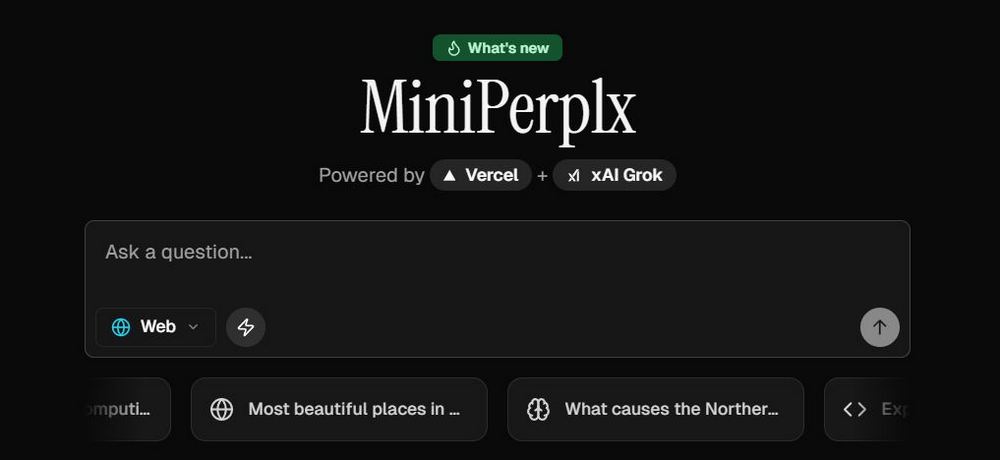 免費開源「MiniPerplx」AI搜尋引擎與 xAI 合作，可深入搜尋網路、學術內容、X 貼文及 YouTube 影片 - 電腦王阿達