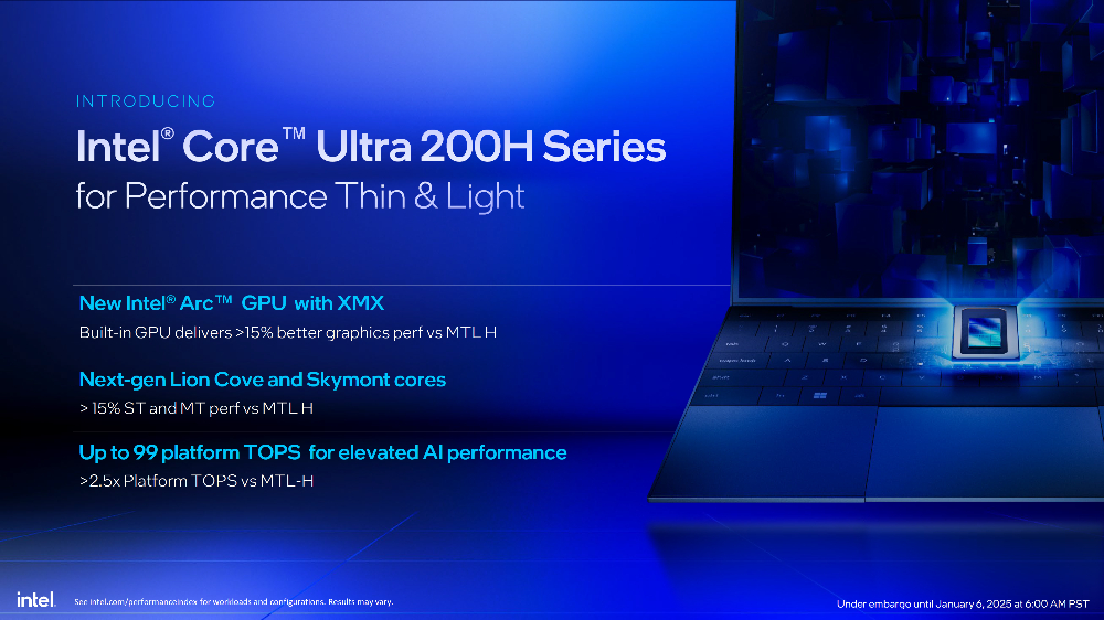 專為高階和遊戲筆電打造的 Intel Core Ultra 200HX/200H 處理器登場 - 電腦王阿達