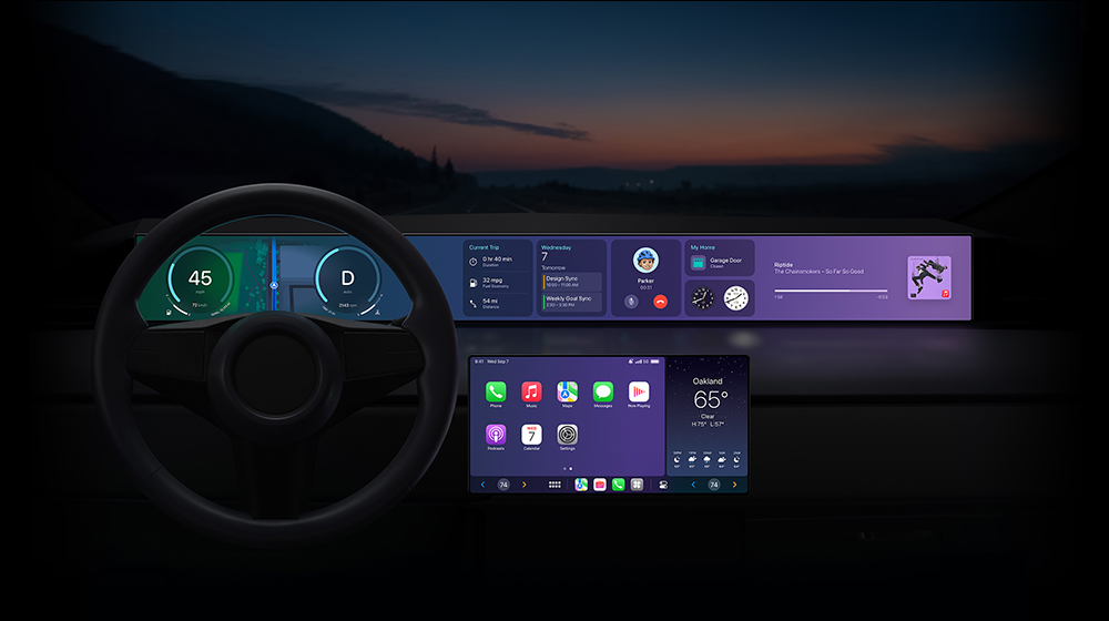 Apple CarPlay 2 自訂小工具的使用者介面曝光 - 電腦王阿達