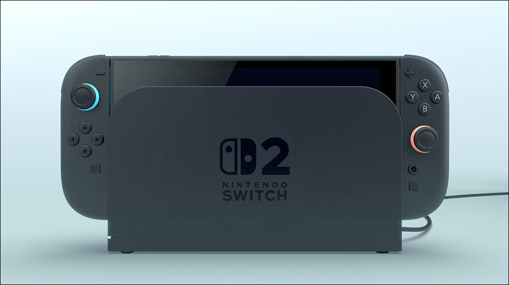 任天堂 Nintendo Switch 2 終於亮相！外觀完整公開，4 月 2 日 Nintendo Direct 揭曉更多細節 - 電腦王阿達