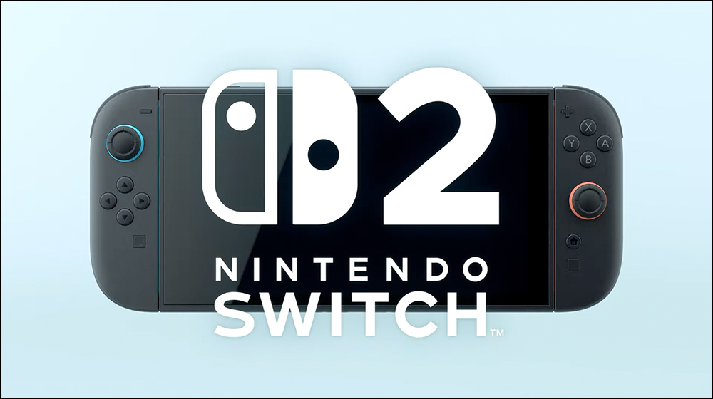 任天堂 Nintendo Switch 2 終於亮相！外觀完整公開，4 月 2 日 Nintendo Direct 揭曉更多細節 - 電腦王阿達