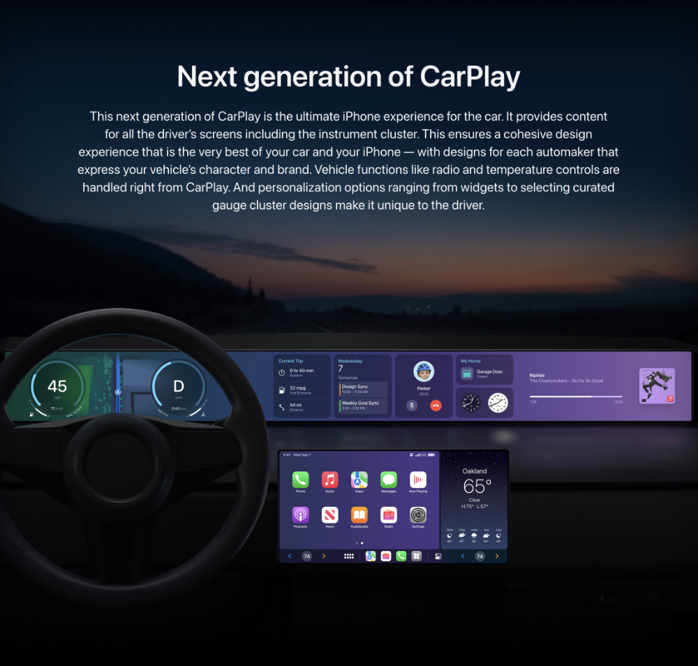 沒踩煞車！Apple 確認 CarPlay 2 還在路上 - 電腦王阿達