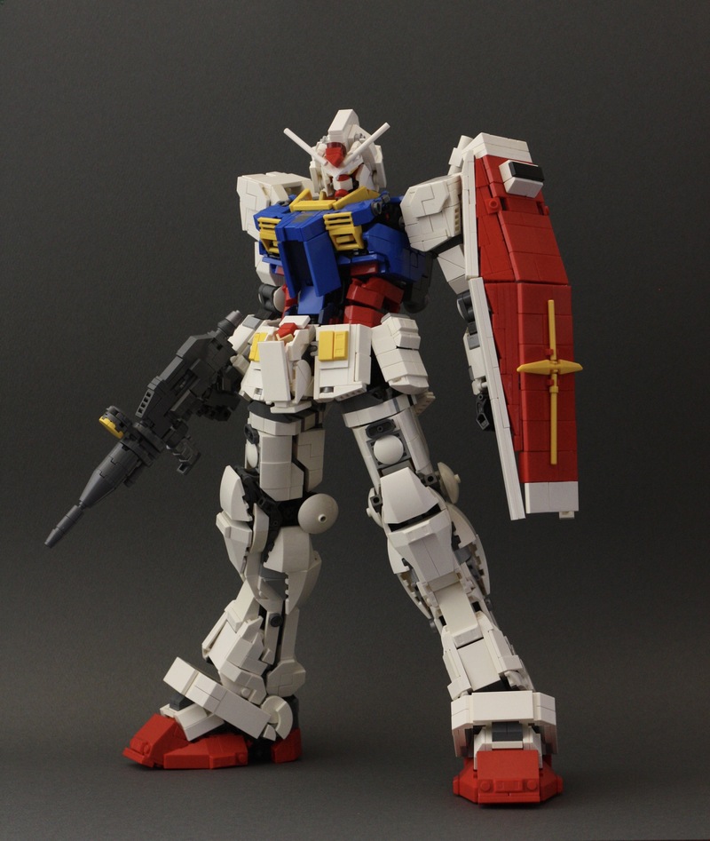 想買！日本樂高玩家製作全身可動的 RX-78-2 樂高鋼彈 - 電腦王阿達