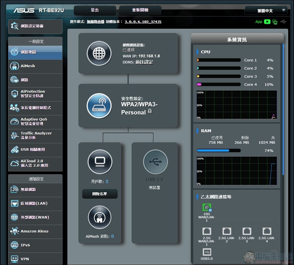 ASUS RT-BE92U 開箱 -50