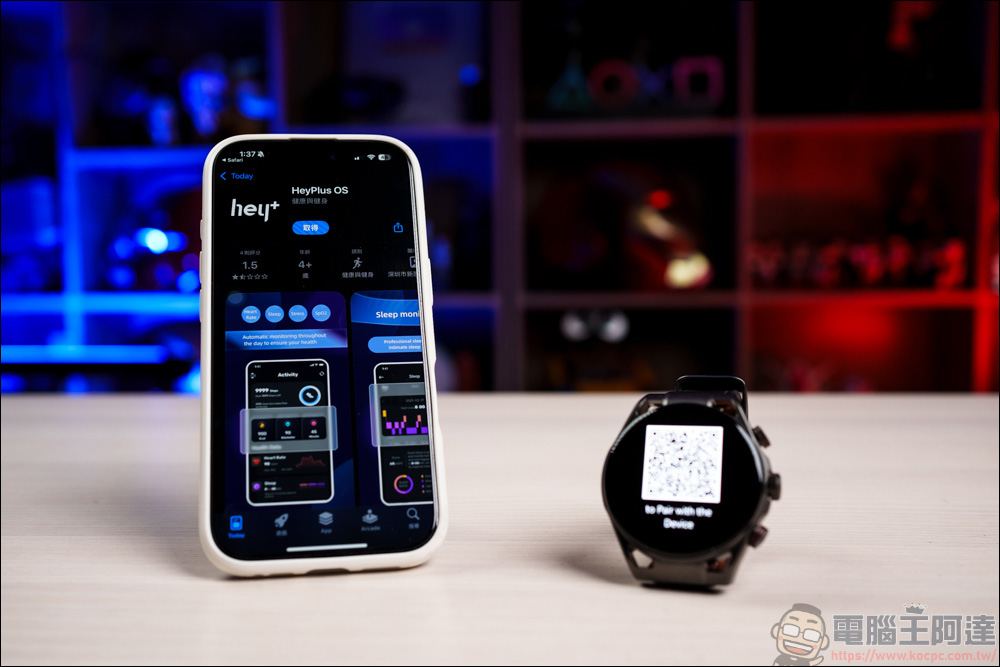 超高CP值智慧手錶！黑加 HeyPlus GTR 智慧手錶開箱評測：1.6 吋 AMOLED 螢幕、藍牙通話、百種運動模式 - 電腦王阿達