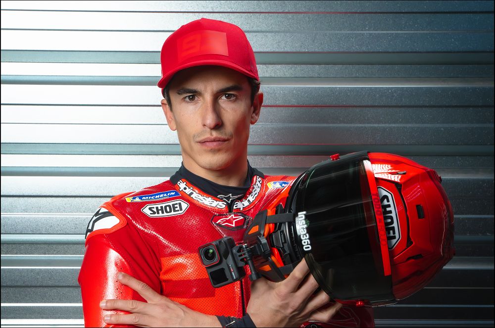 MotoGP 傳奇，Marc Márquez 宣布擔任 Insta360 全球品牌大使 - 電腦王阿達