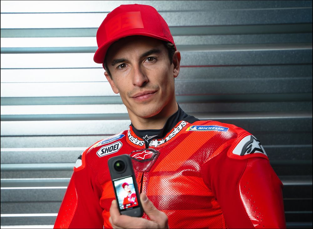 MotoGP 傳奇，Marc Márquez 宣布擔任 Insta360 全球品牌大使 - 電腦王阿達