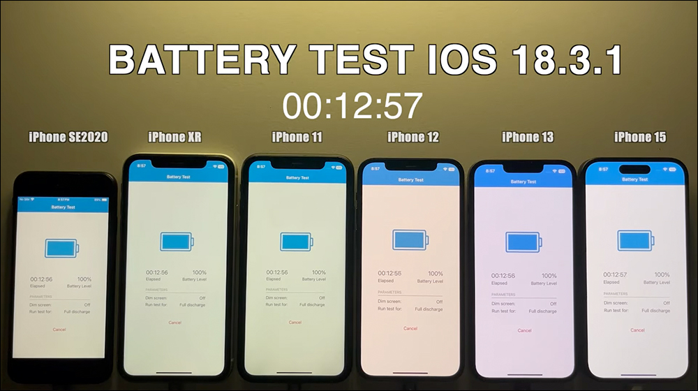iOS 18.3.1 電池續航測試結果出爐，這一款 iPhone 有顯著進步 - 電腦王阿達