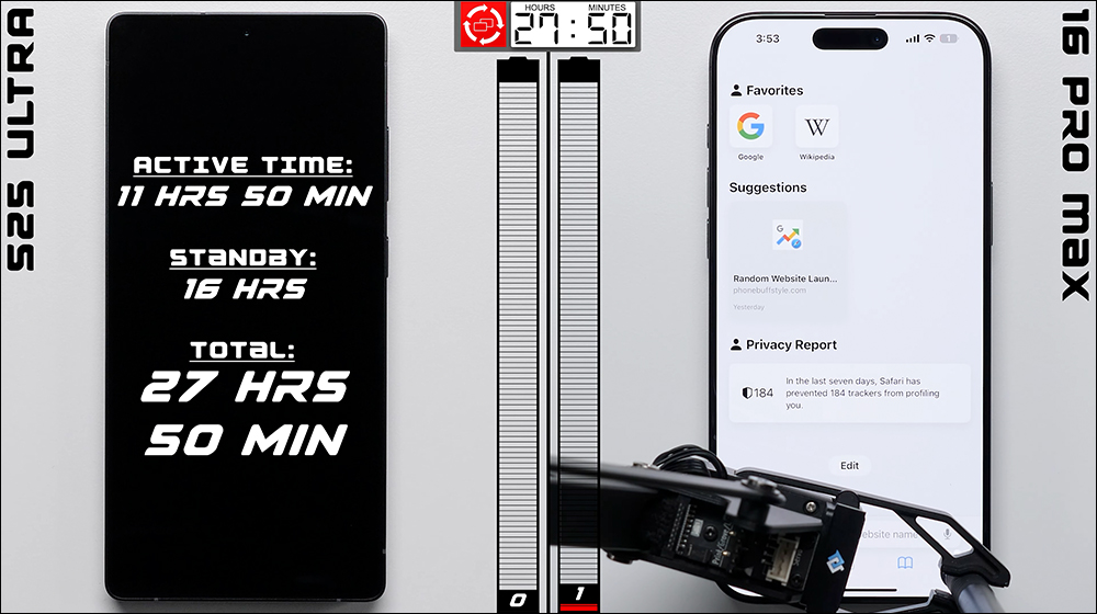 iPhone 16 Pro Max 對決三星 Galaxy S25 Ultra 電池續航 PK - 電腦王阿達