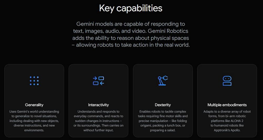 Google DeepMind 推出自家 VLA 模型「Gemini Robotics」，讓機器人能夠做到摺紙、投籃等等高精度動作 - 電腦王阿達