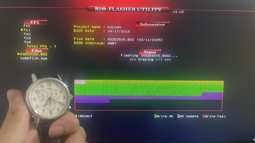 主機板 BIOS 更新竟然花超過 1 天的時間都還沒完成？想中斷都不行，只能耐心等待 - 電腦王阿達