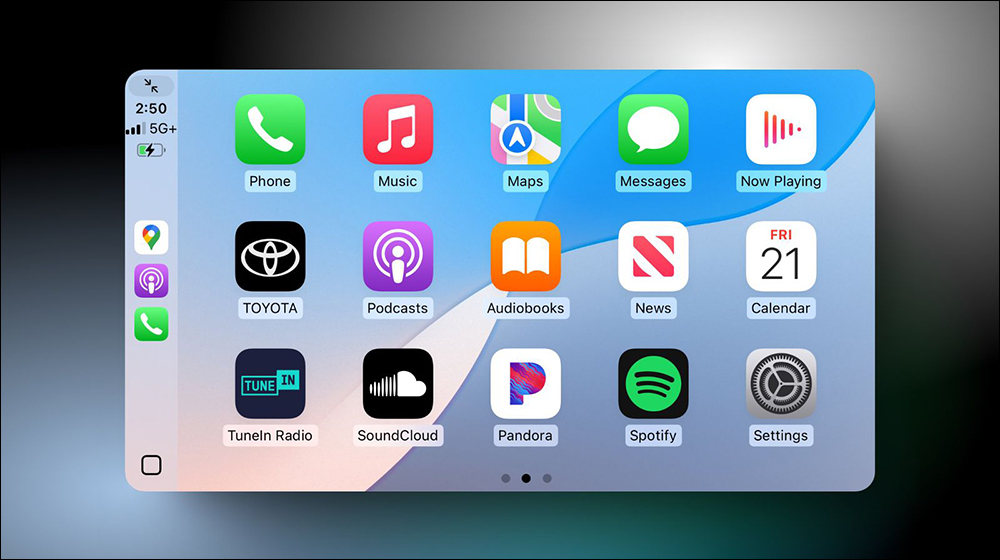 蘋果 CarPlay 大升級！iOS 18.4 曝光全新三排圖示介面更新 - 電腦王阿達