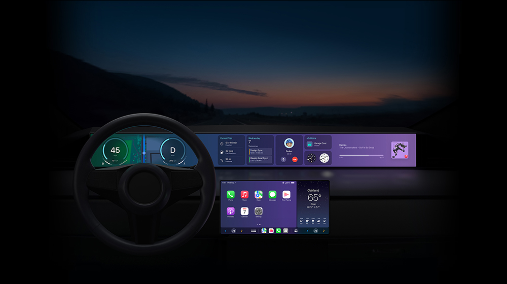 蘋果 CarPlay 大升級！iOS 18.4 曝光全新三排圖示介面更新 - 電腦王阿達