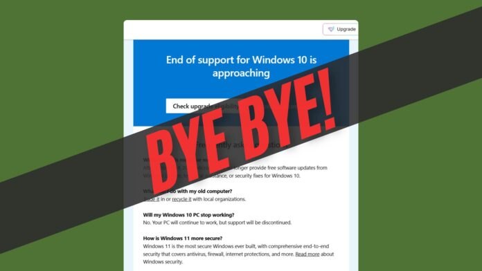 還不升級 Windows 11 嗎？微軟出新招 Email 通知你 Windows 10 的截止日期快到了 - 電腦王阿達