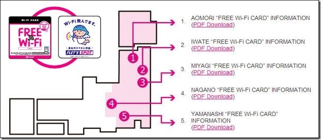 NTT Free Wifi JAPAN申辦處