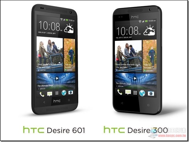 HTC Desire 601 & HTC Desire 300