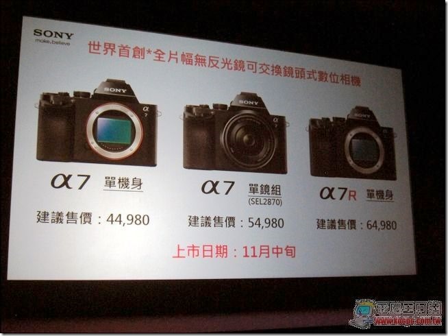 Sony α7發表會08